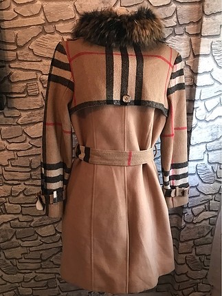 m Beden kahverengi Renk Burberry kaban gercek kurk