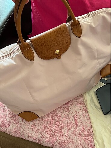 Longchamp pembe