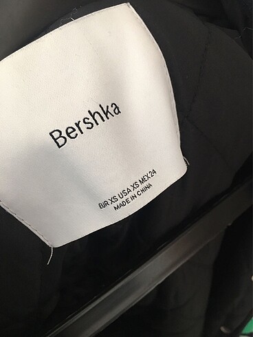xs Beden siyah Renk Bershka kolej ceket