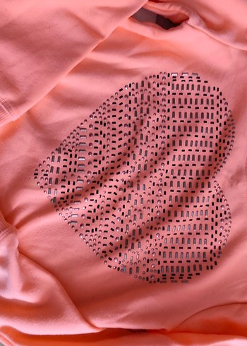Armani Kız Çocuk Pembe Uzun Kollu Triko Sweatshirt