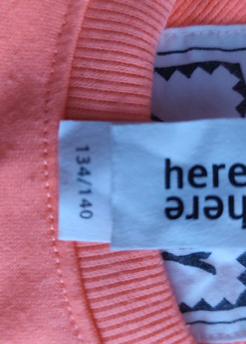 10 Yaş Beden Kız Çocuk Pembe Uzun Kollu Triko Sweatshirt