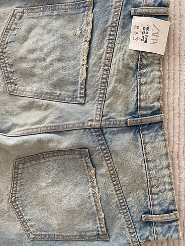 40 Beden Zara jean şort