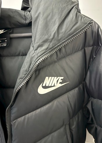 Nike Siyah Kapüşonlu Spor Mont - Görsel 5