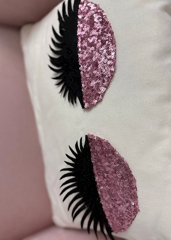 Kırlent kirpikli - Görsel 2