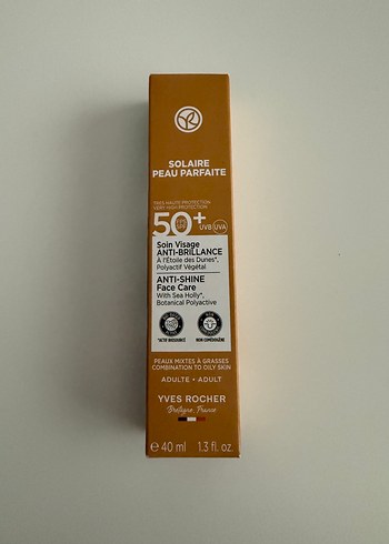 Yves Rocher Solaire Yüz Bakımı güneş kremi  SPF 50+ - Görsel 2