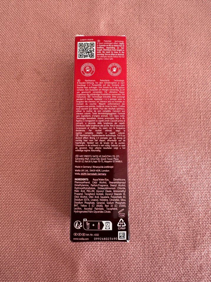 Wella Professionals Ultimate Repair Night Serum 95ML - Görsel 3