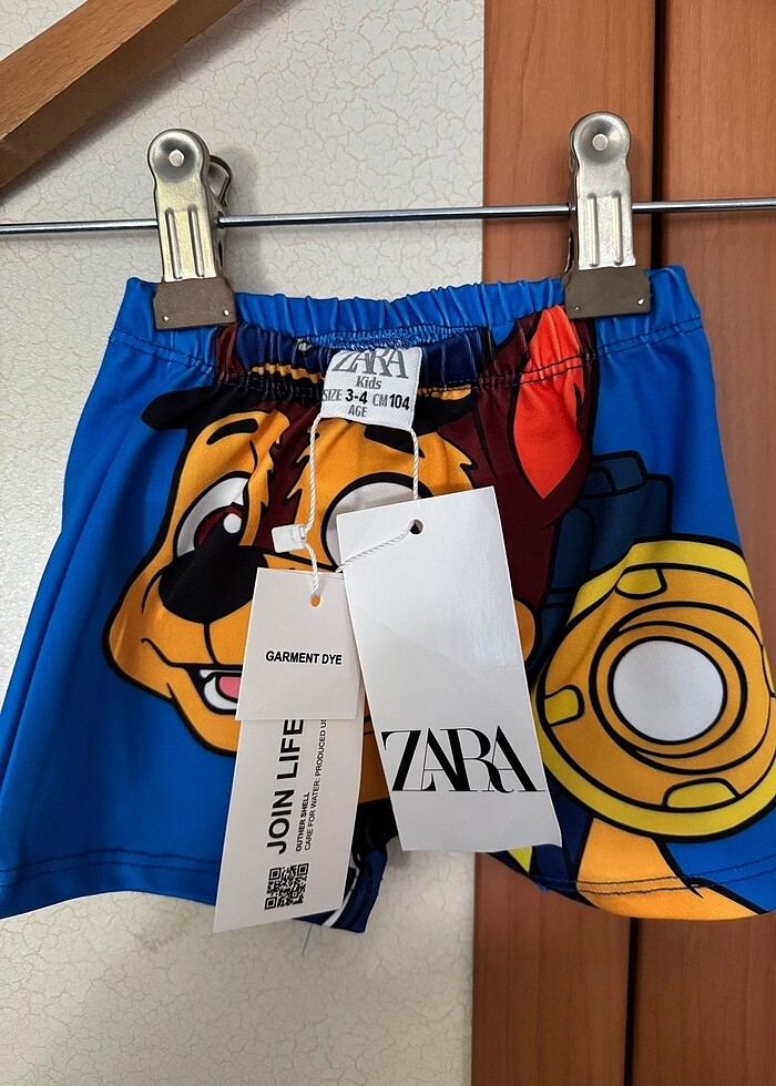 Zara Kids Baskılı Erkek Çocuk Deniz Şortu - Görsel 2