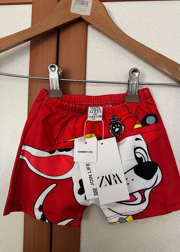 Zara Kids Baskılı Erkek Çocuk Deniz Şortu - Görsel 2