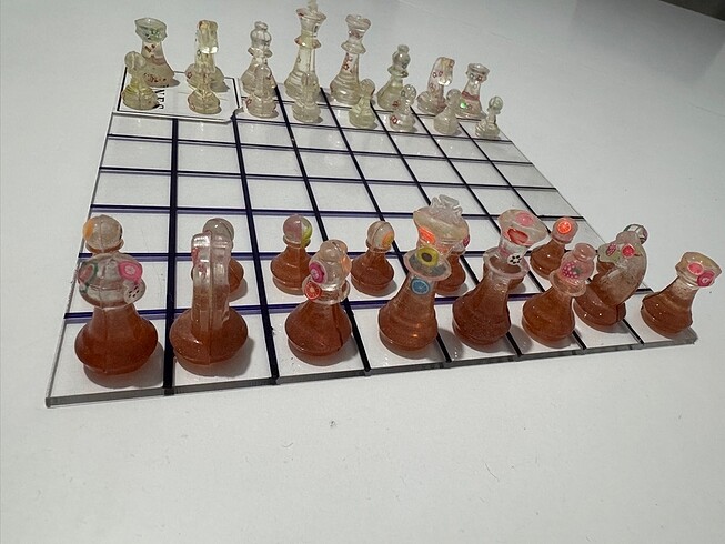  Epoksi Satranç Takımı