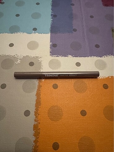 Trinova Koyu Kahve Fırçalı Kaş Kalemi Double-ended Eyebrow Penci - Görsel 3