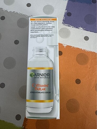Garnier Garnier C Vitamini Parlak Süper Aydinlatici Serum 30ml