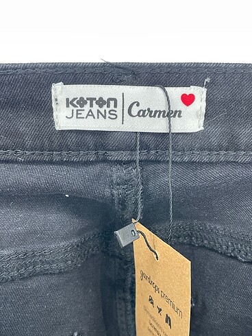 29 Beden siyah Renk Koton Jean / Kot %70 İndirimli.