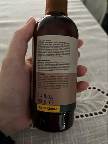 Beden Eyüp Sabri Tuncer Doğal Macadamia Yağlı El ve Vücut Losyonu