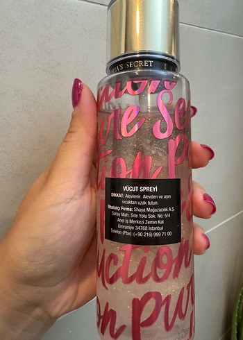 Victorias Secret Pure Seduction Işıltılı Vücut Spreyi,orjinal - Görsel 3