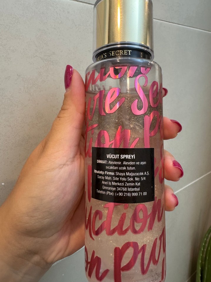 Victorias Secret Pure Seduction Işıltılı Vücut Spreyi,orjinal - Görsel 3