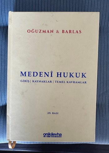 Oğuzman & Barlas Medeni Hukuk Kitabı
