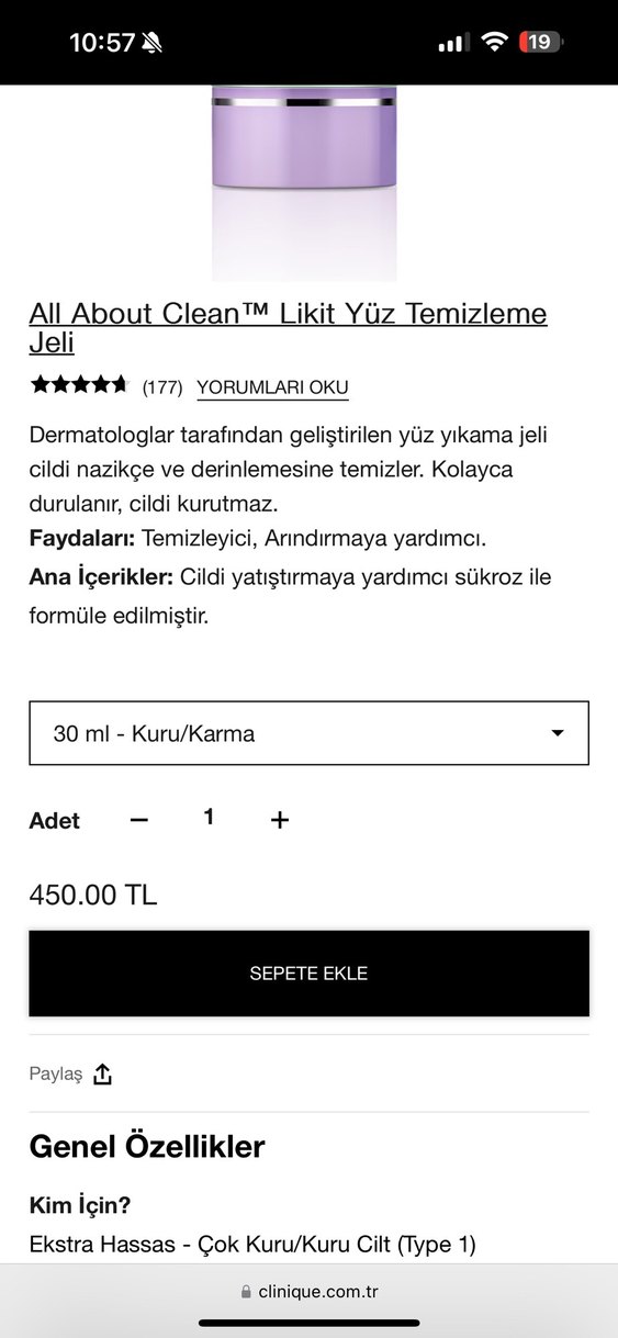 Clinique All About Clean Likit Yüz Temizleme Jeli - Görsel 4