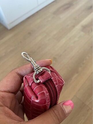 Lancome Lancome kırmızı küçük çanta,hem çantaya takılabilir hem bozuk pa