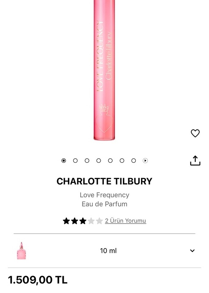 CHARLOTTE TILBURY Love Frequency,Orjinaldır sephoran alınmıştır - Görsel 2