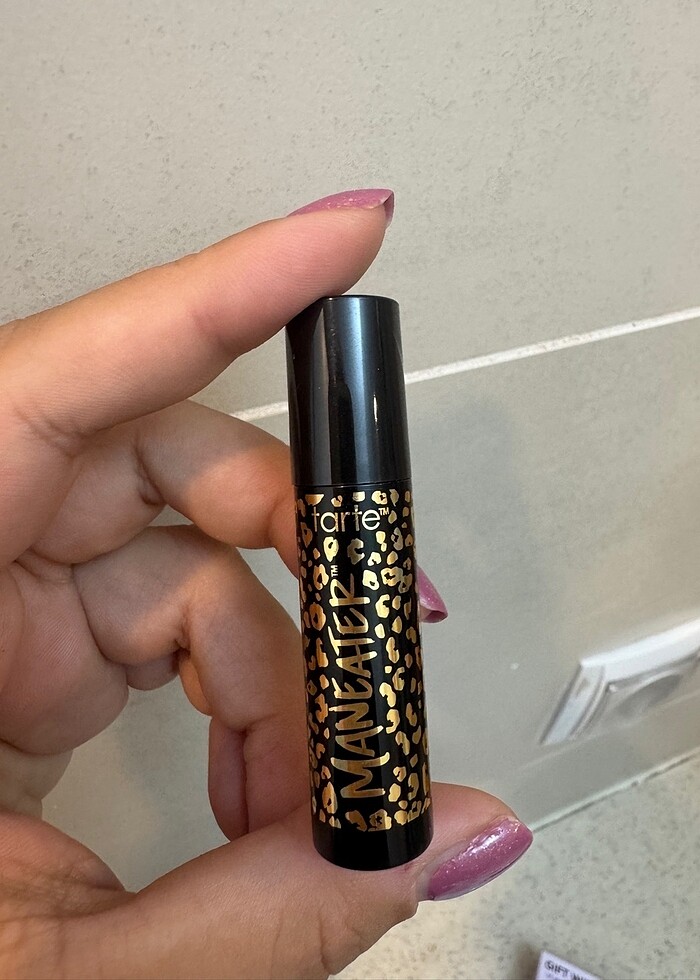 Tarte Maneater Seyahat Boy Rimel Black (2 ml),ürün orjinaldır,se - Görsel 3