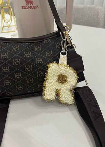 Altın Renk Püsküllü Kadın Anahtarlık ER - Görsel 2