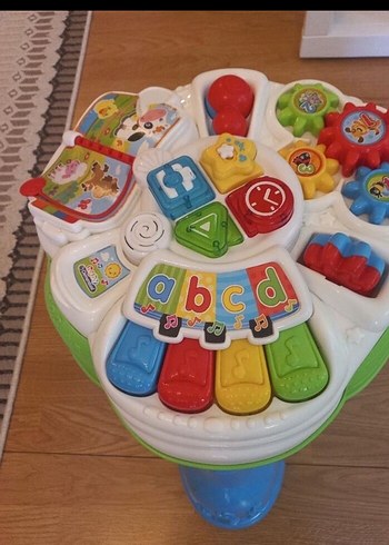 Beden Renk Renkli Eğitici Aktivite Masası