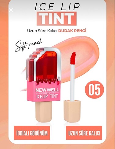 İce lip tint renklendirici ruj