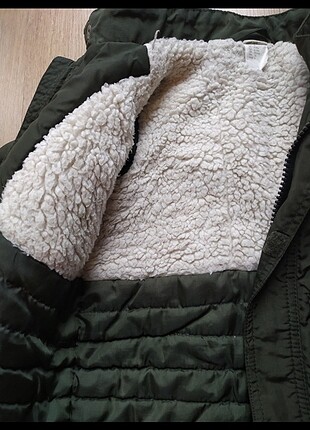 6-9 Ay Beden haki Renk Bebek mont h&m marka (6-9 ay)