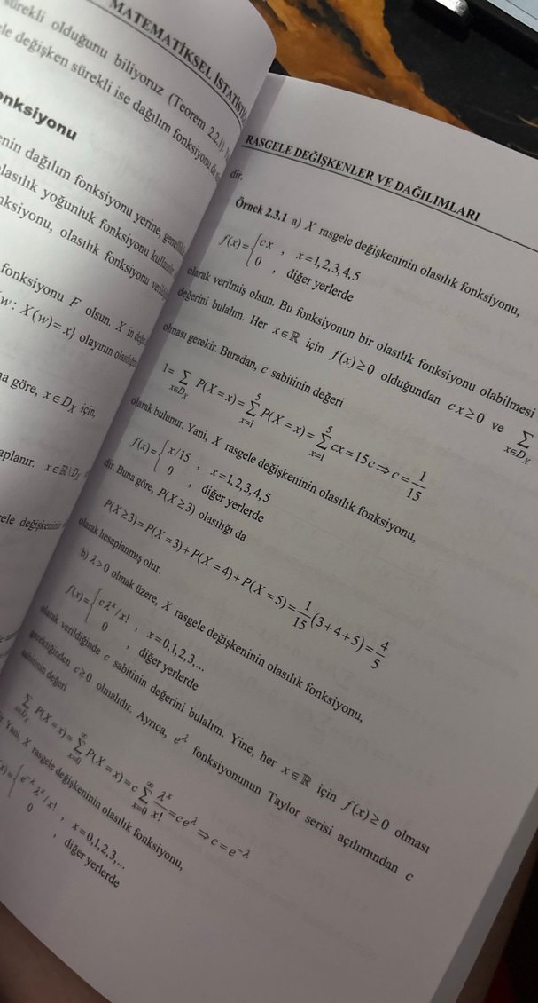 Matematiksel İstatistiğe Giriş - Yılmaz Akdi - Görsel 4