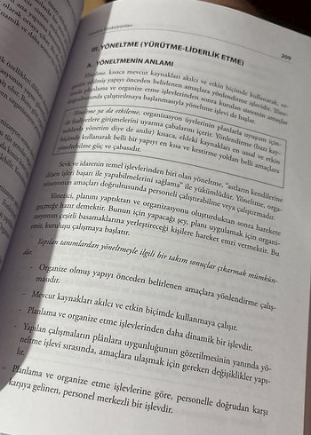 Yönetim Bilimi ve Çağdaş Yönetim Teknikleri Kitabı - Görsel 6