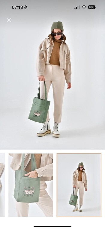 Yeşil çanta - Görsel 7