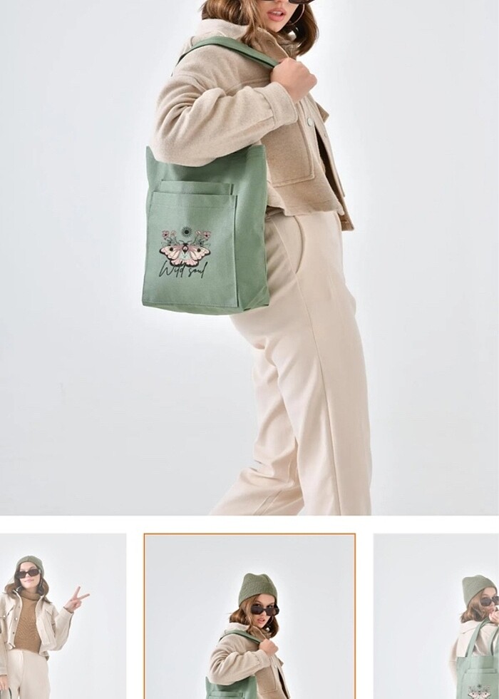 Yeşil çanta - Görsel 3