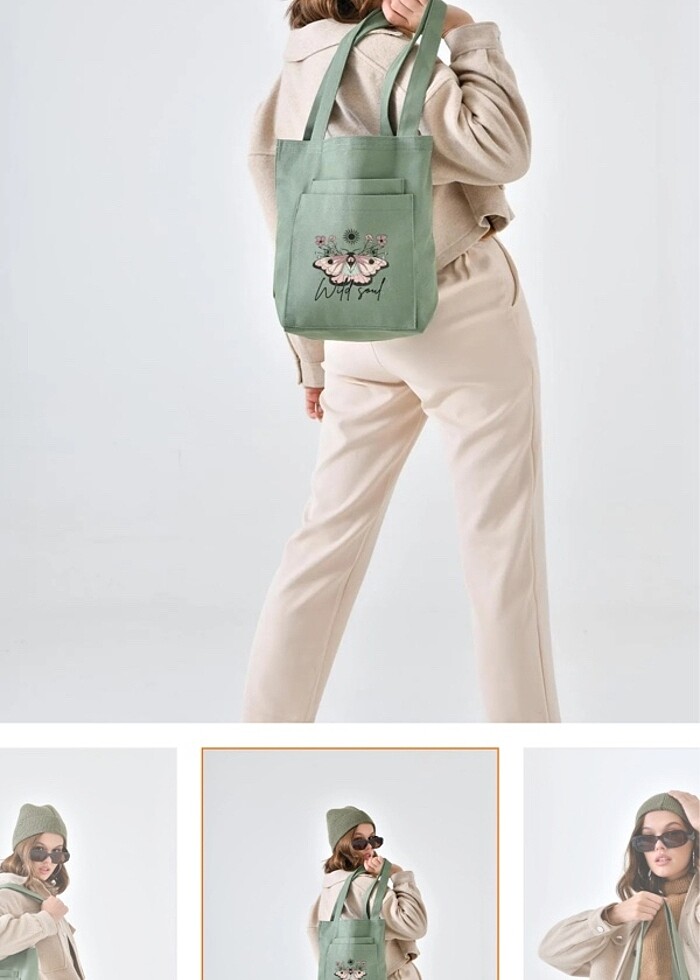 Yeşil çanta - Görsel 4