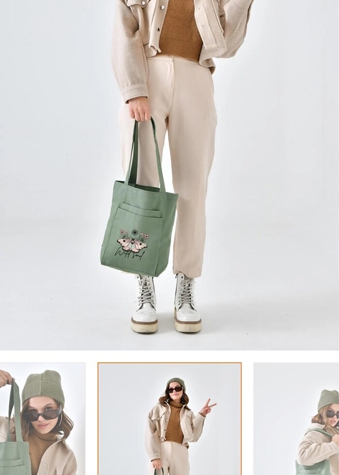 Yeşil çanta - Görsel 2