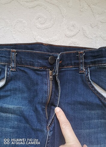 12-13 Yaş Beden lacivert Renk Jeans