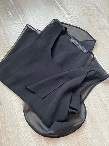 Zara Tül detaylı Bluz