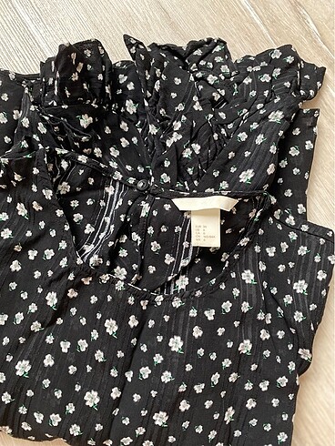 36 Beden çeşitli Renk H&M Kol Detaylı Gömlek