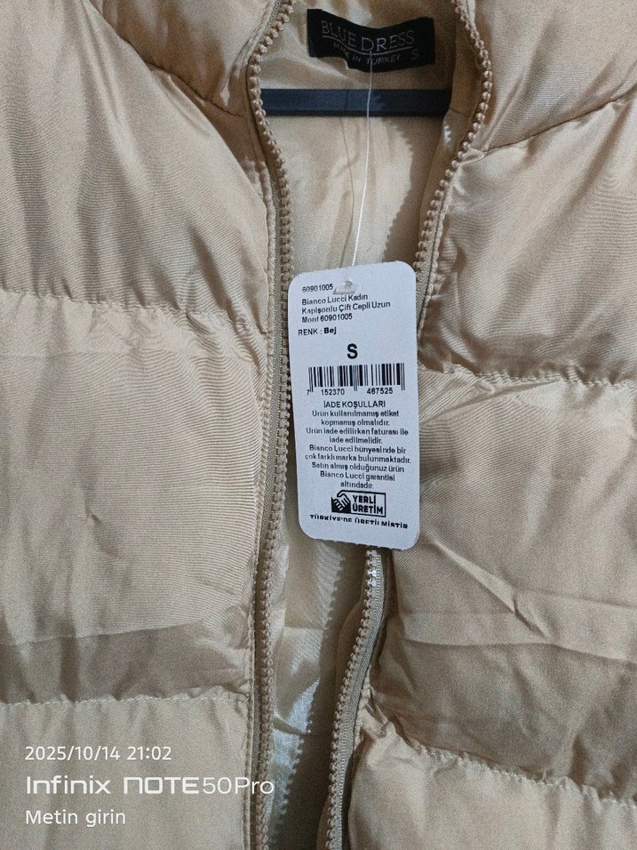 mont şişme mont - Görsel 3