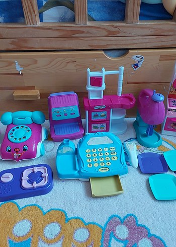 Renkli Pembe Oyuncak Seti - Görsel 8