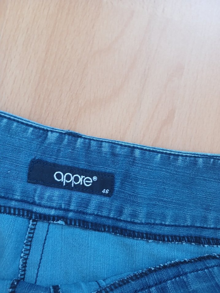 Düğmeli Mavi Kadın Denim Ceket - Görsel 5