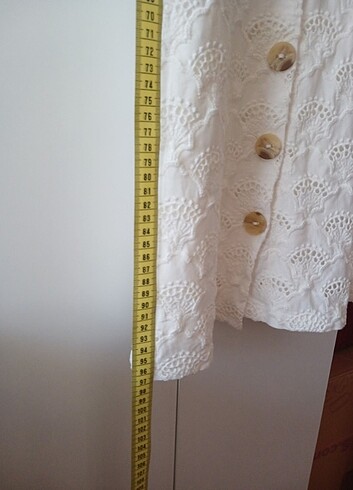 Yazlık beyaz elbise - Görsel 8