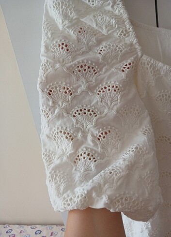 Yazlık beyaz elbise - Görsel 10