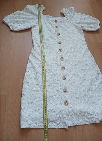 Yazlık beyaz elbise - Görsel 11