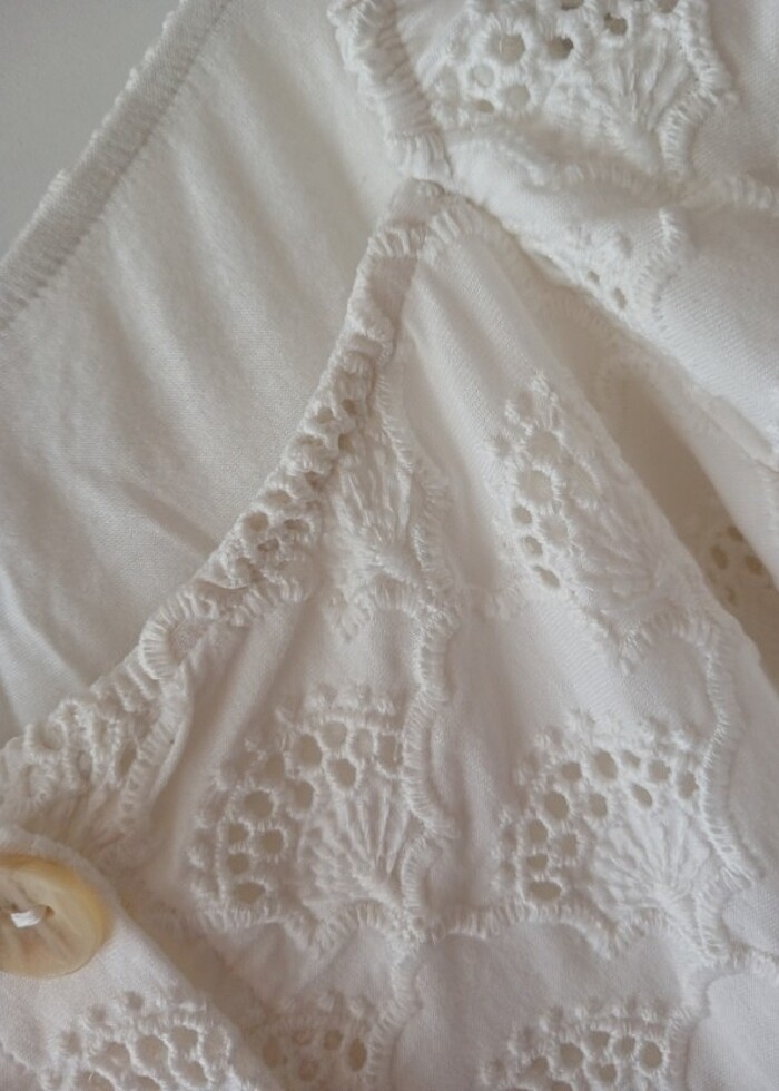 Yazlık beyaz elbise - Görsel 5