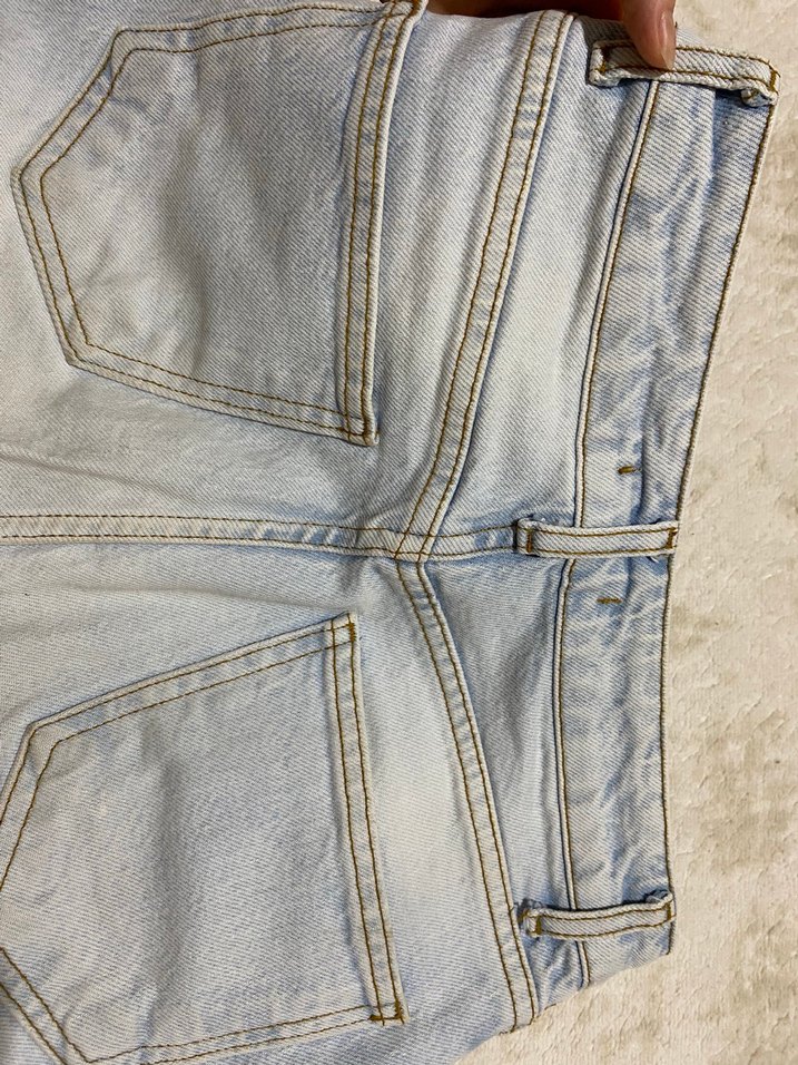 Buz mavi mom jean - Görsel 4