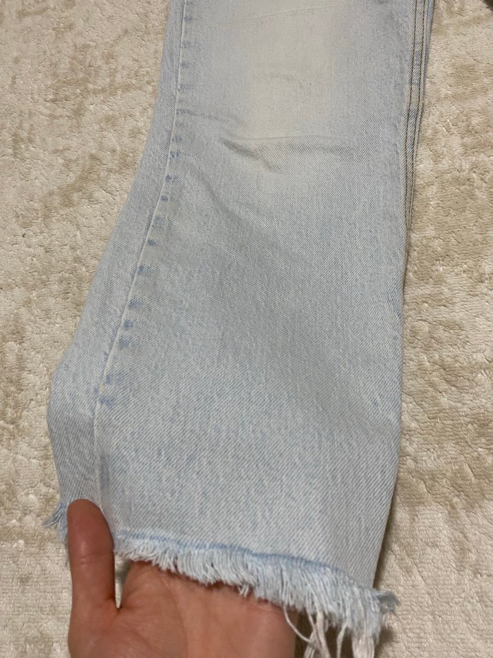 Buz mavi mom jean - Görsel 2