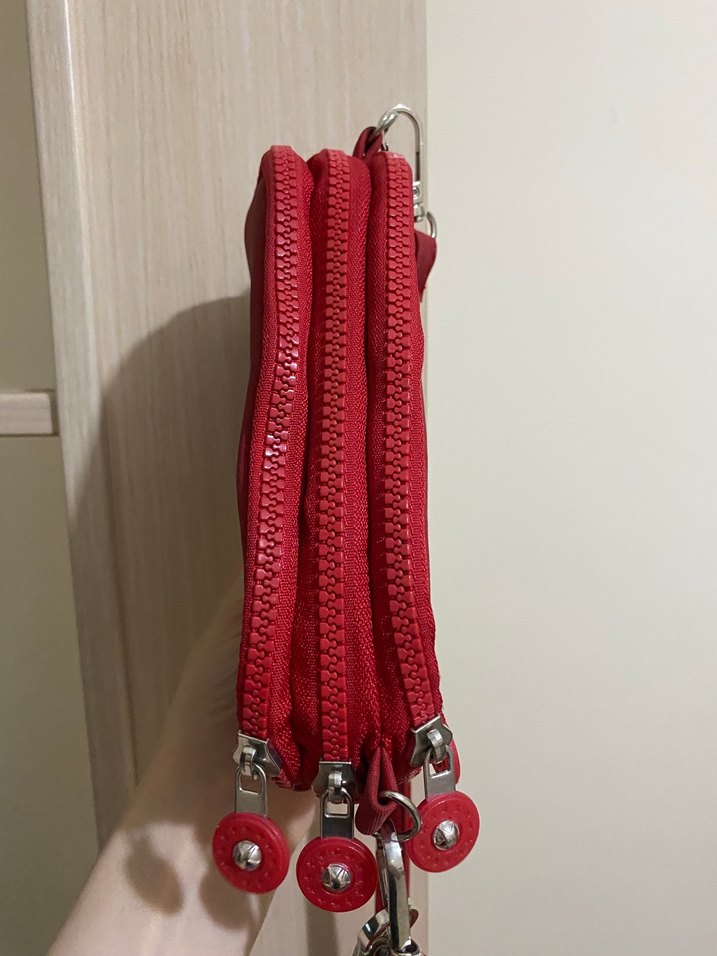 Kırmızı Minimalist Kadın Çapraz Çanta - Görsel 2