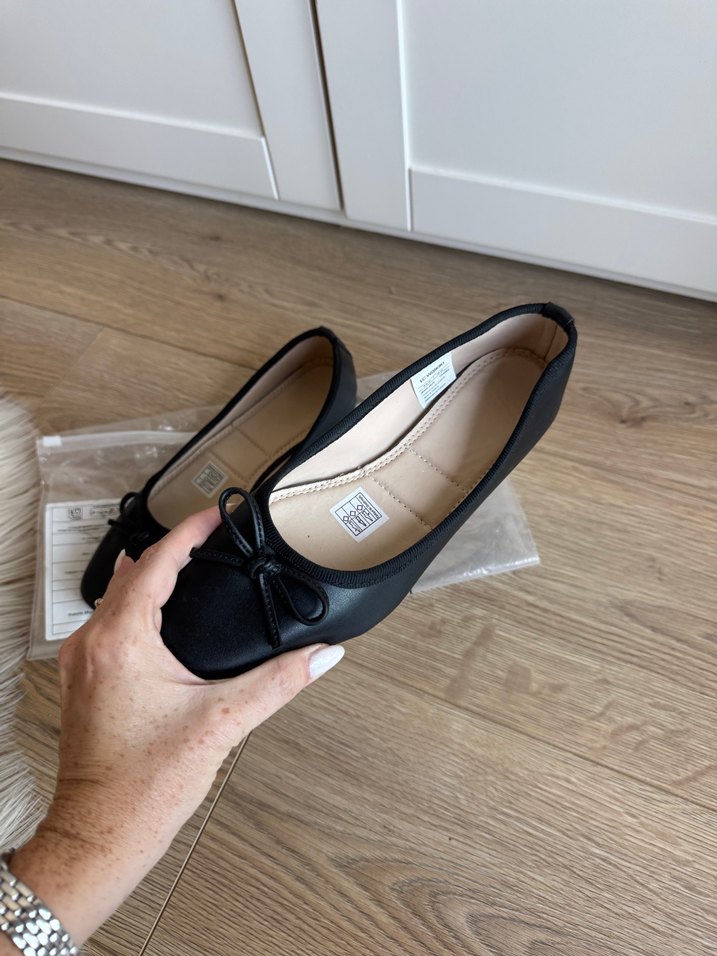 Siyah Topuklu Kadın Babet - Görsel 3