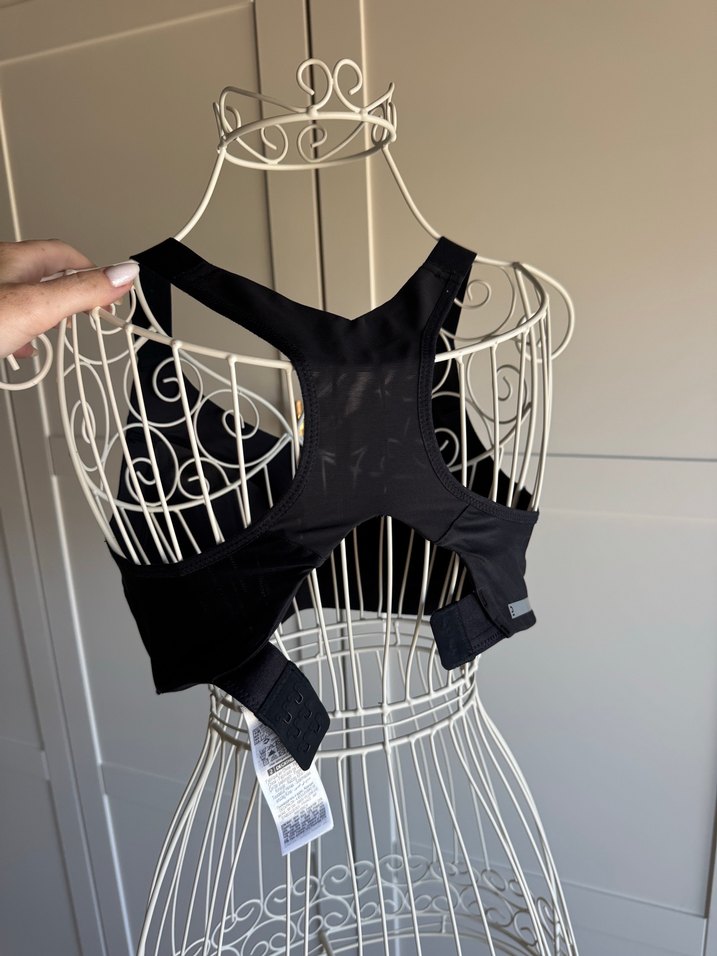 Siyah Decathlon Spor Sütyeni - Görsel 4