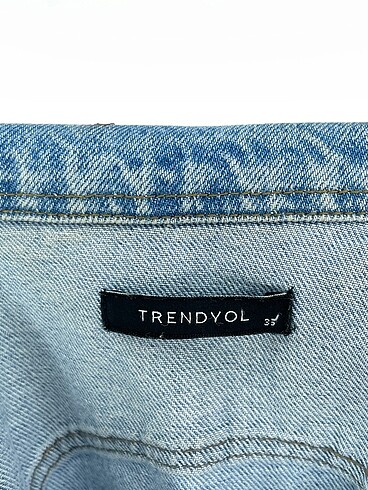 36 Beden çeşitli Renk Trendyol & Milla Ultra Mini Denim Elbise